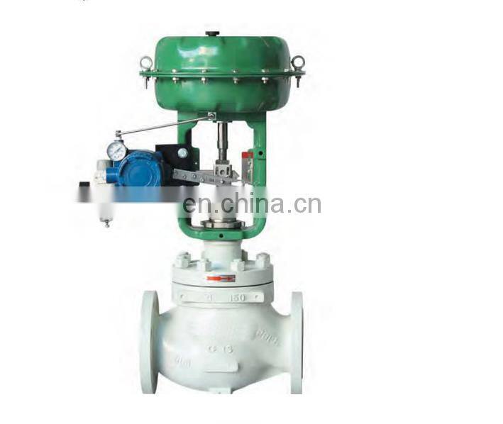 OEM DN25 1inch AC220V WCB Flang End Pneumatic Diaphragm regulation Valve pneumatic valve