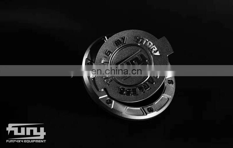 Maiker auto black Gas Tank Cover Accessories for Jeep Wrangler JL 2018+ Fuel Tank Cover