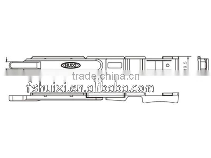 aluminium door flush bolts for double doors