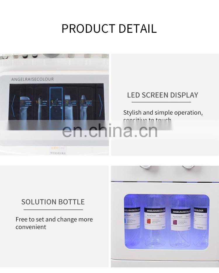 10 IN 1 Comprehensive Facial Massager Beauty Instrument Ion Bubble Cleansing Oxygen Hydration Rejuvenation Skin Care Machine