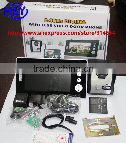 Security home Wireless Video Camera with 7inch screen