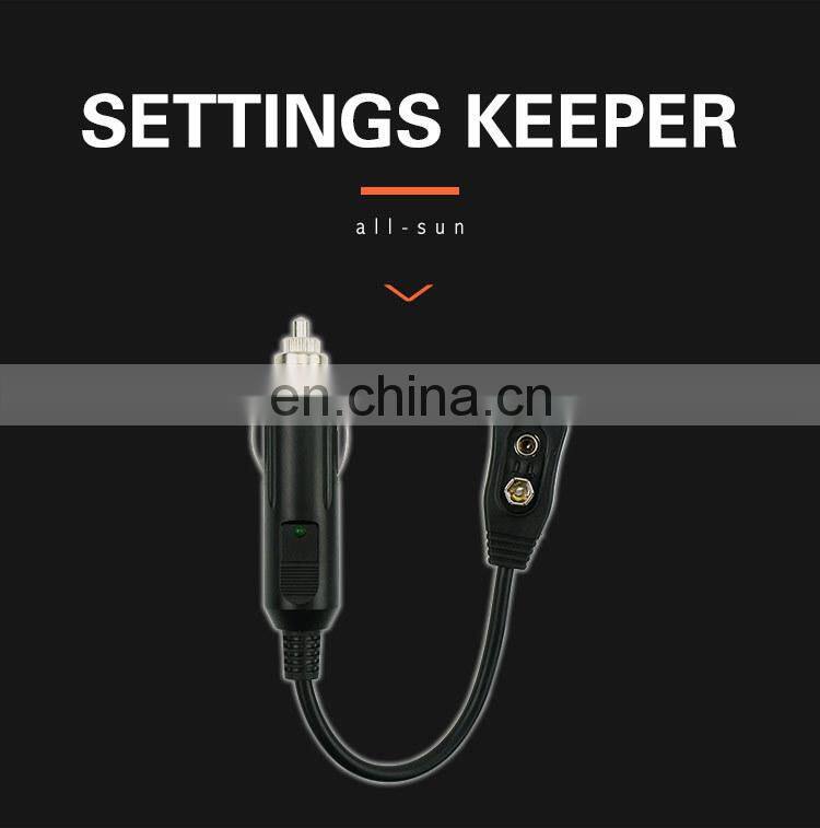 Mini Vehicle Computer Clock Car Memory Saver Car Repair Data Keeper Battery Backup Unit Automotive 9 Volt All-Sun GK504