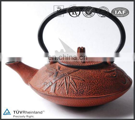 300ml Black Chinese Enamel Cast Iron Teapot