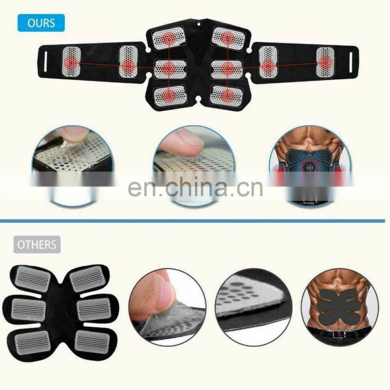 Abdominal Muscle Stimulator Trainer EMS Abs Fitness Equipment Training Muscles