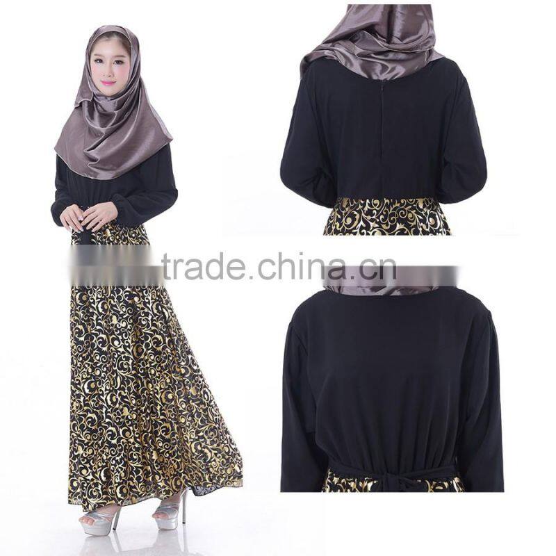 Spring Fashion Dress Long Sleeve Casual Dress Sex Maxi Dress