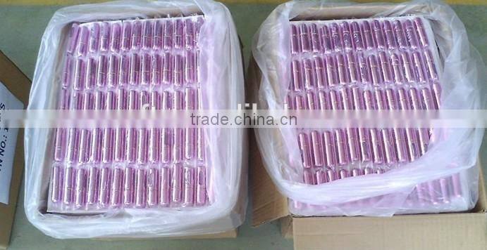 Color customerize round PP lip balm tube container,PP lipstick tube container