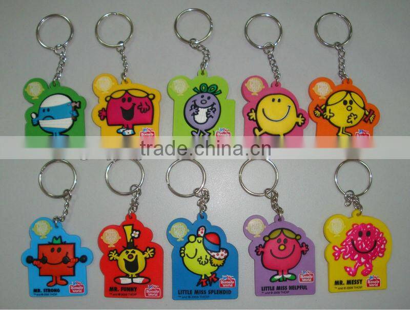 Marvel iron man soft touch pvc keychain avenger MG-68029