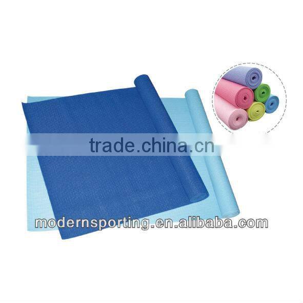 pvc non slip organic yoga mat