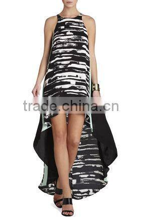 2015 Customized Plus Size middle aged women fashion dress