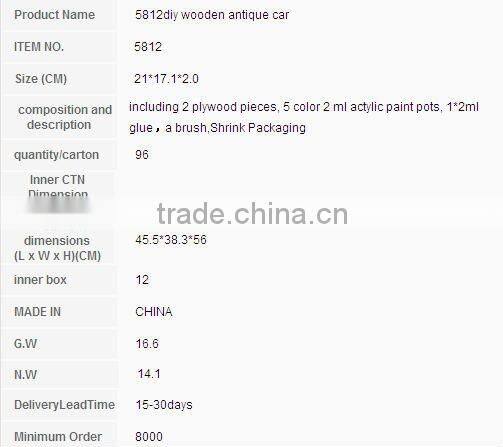 DIY wooden Toy for kids non toxic