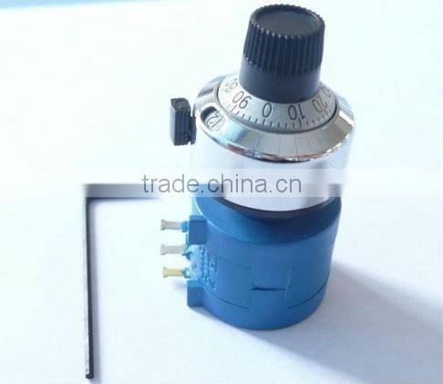 metal potentiometer knob