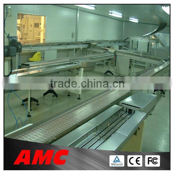 Food grade conveyor belt line