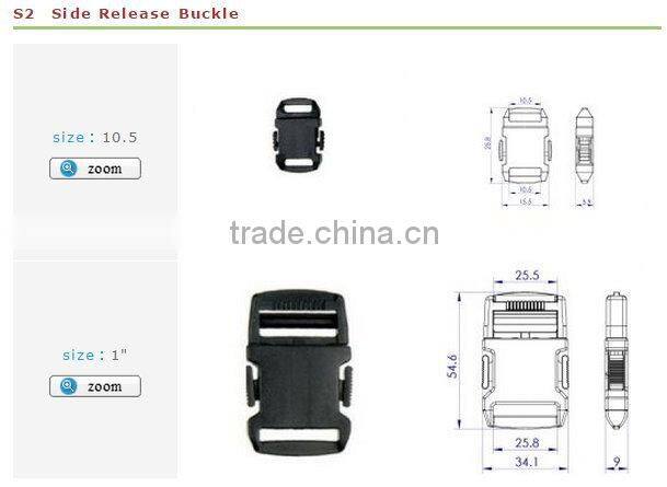 Wholesale plastic bag and stroller buckle belts