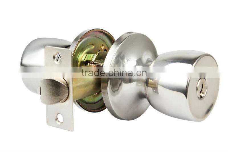 Tubular knobset KY570BK-PB