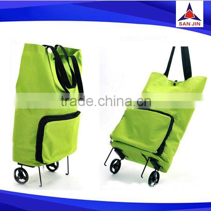 Popular !! Fashion Folding Shopping trolley bag
