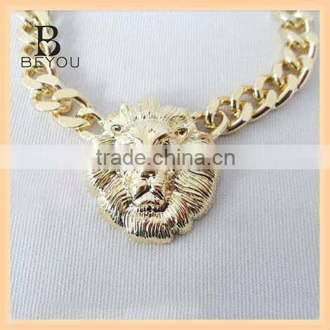Lion Head Necklace 2013 Newest necklace