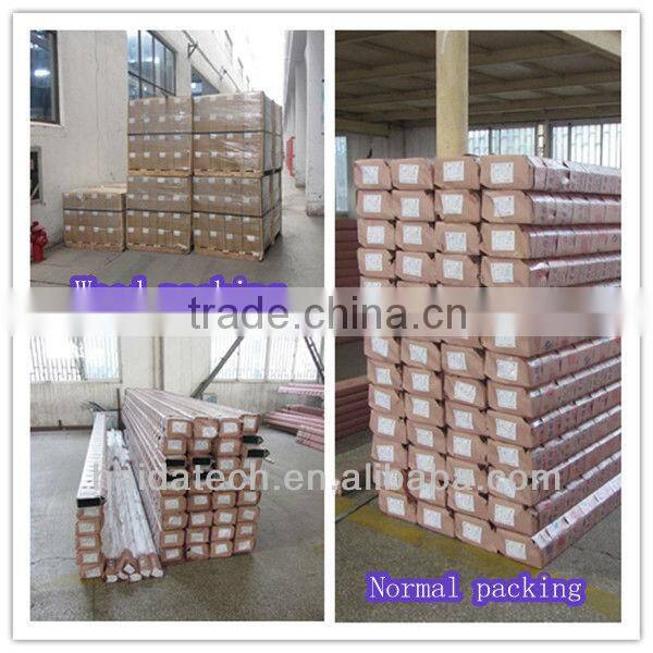 sand blasting aluminum profile for solar frame