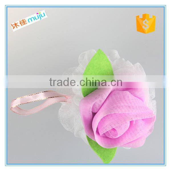 flower body pouf bath lily shower pouf super soft rich bubble new design