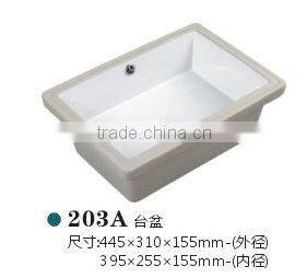 203A Sink - Under counter Lavatory, Wash Basin - Sanitary Ware