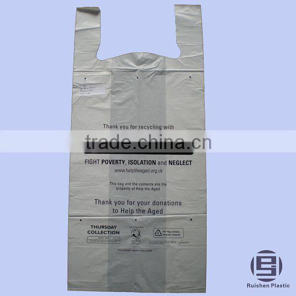TOH Biodegradable Charity Bag With Printing For Collection