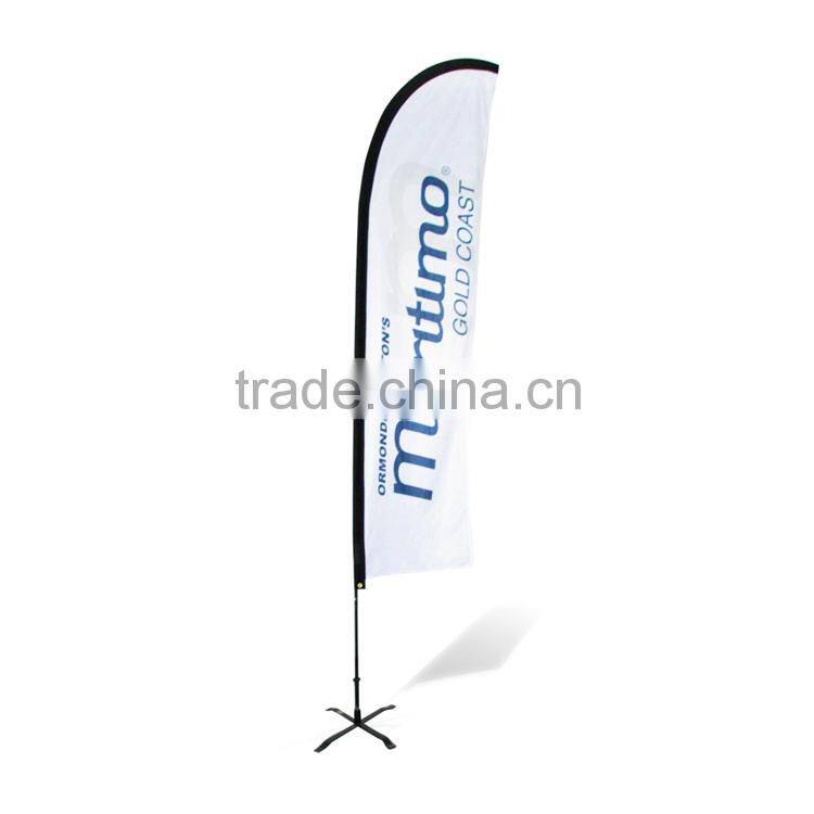 Top Sale Newest Design Custom Printing Feather Flag Pole Kits