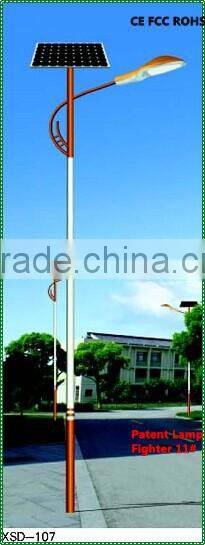 5 years Warranty 8M 60W Solar LED Street Lights(fighter 11# series)