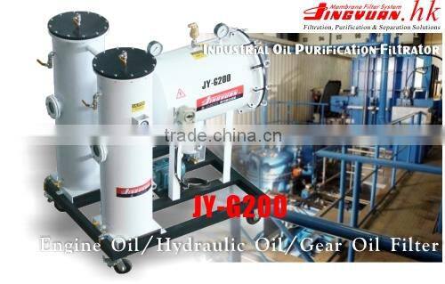 High performance gear oil filtration equipment for gas station with selectivity characteristics