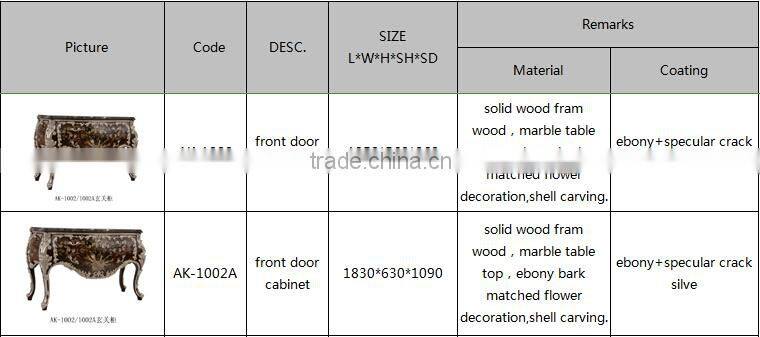 AK-1002 China Wholesale Custom Wooden Cabinet