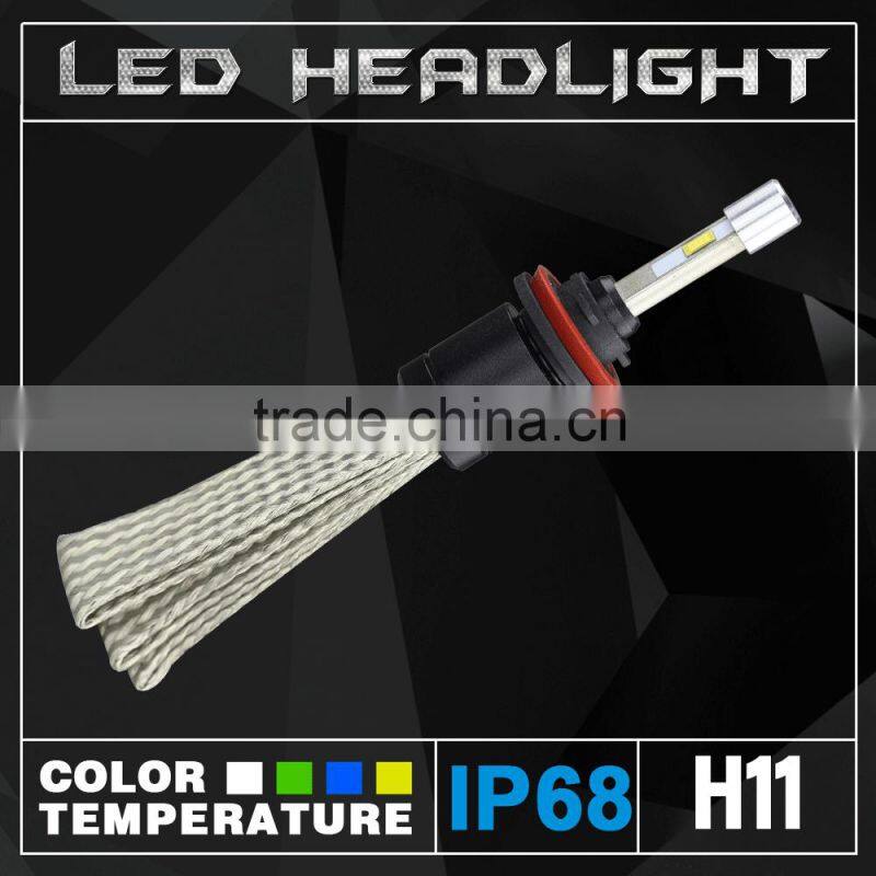LED Lights For H7 H1 H3 H7 H8 H9 H11 9005 Headlights