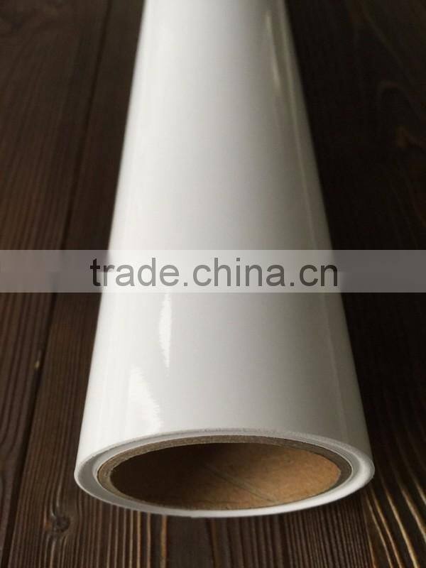 Eco-solvent & Latex 180mic glossy removable self adhesive pp display film
