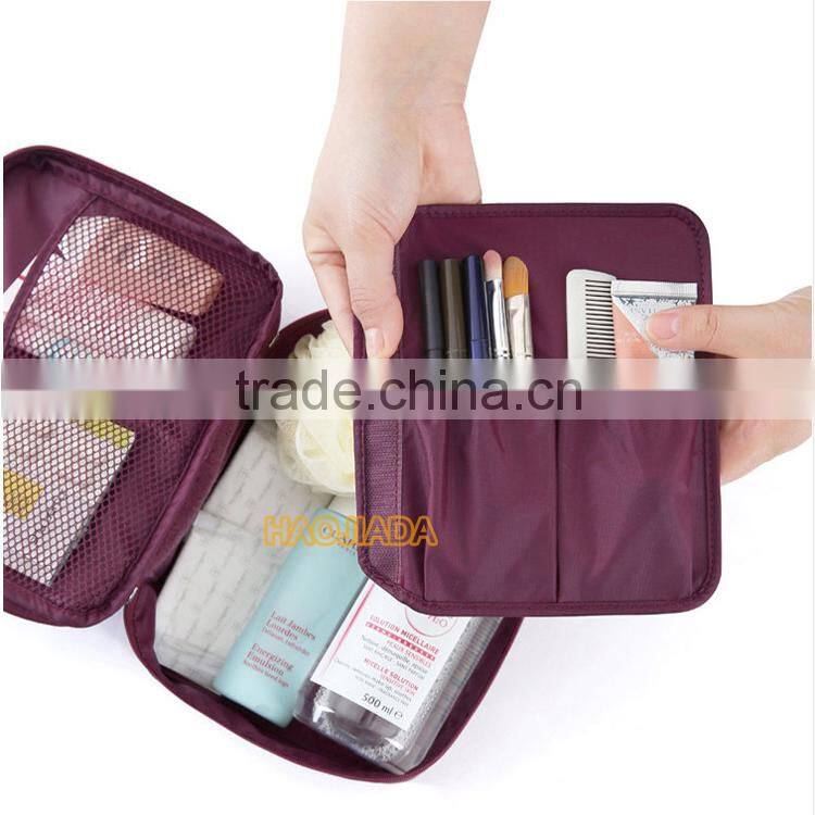 Waterproof travel wash use small cosmetic pouch