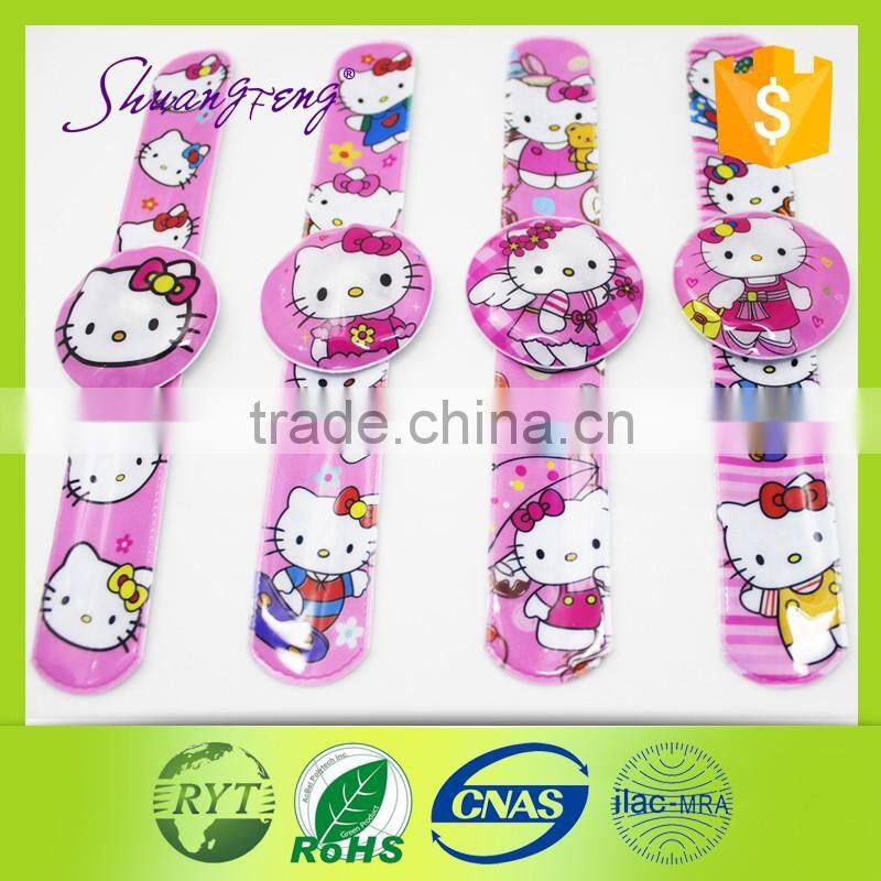 Newest custom logo with light kids LED light bracelet