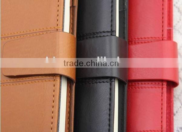 Hotsell custom design PU notebook