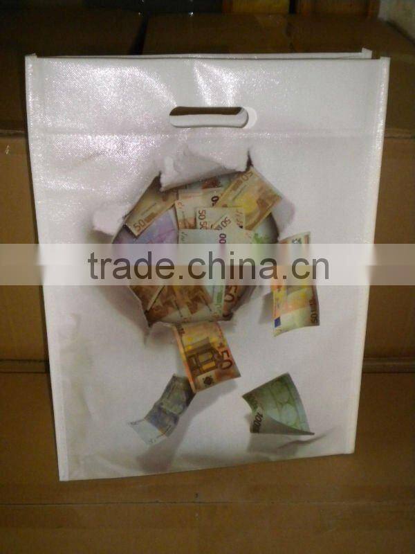 Full color offset printing PP non-woven bag