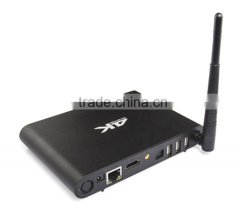 CPU RK3368 64bits Octa core A53, DDR3 2G eMMC Flash 8GB Octa core 4k tv box high quality 4k tv box