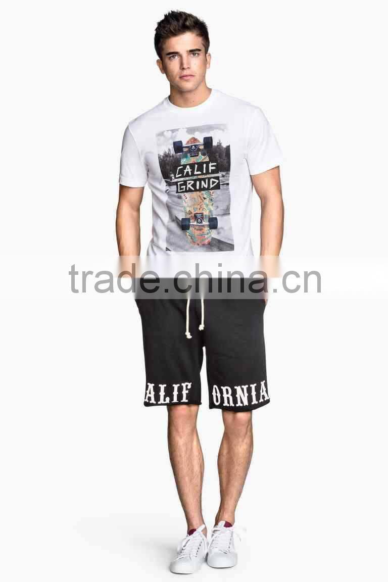 2015 men's wide-legged sweatpants