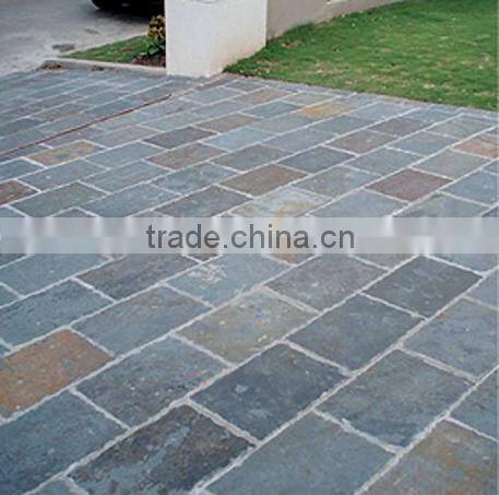 Natural rusty outdoor Slate cubeoutdoor flooring tile,pavement tiles,cove tile 30x30
