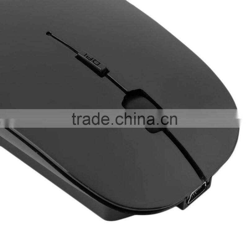 In stock! High Quality Portable Rechargeable Bluetooth 3.0 Wireless Mouse For Laptop PC Tablets