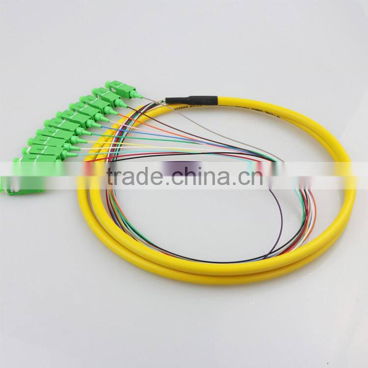 catv FTTH High quality 12 core SC APC fiber bundleSmall Type Optical Fiber Splitter for SC/APC
