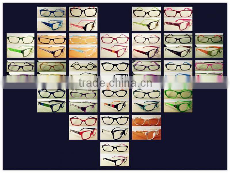 2014 best selling reading glasses, woman pure pink reading glasses