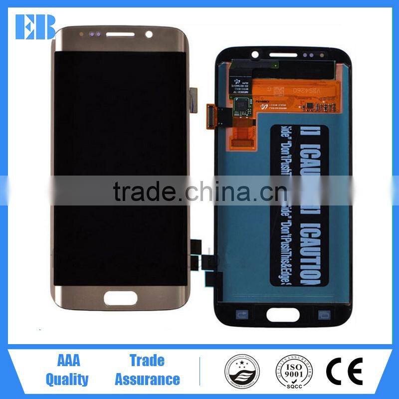 For Samsung s6 edge plus lcd panel accept paypal