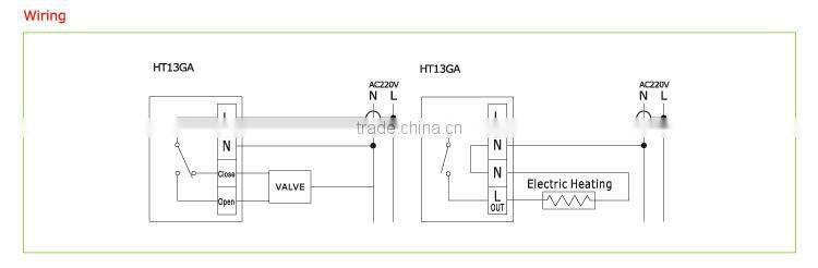 Hot Sale High Quality Heating Thermostat