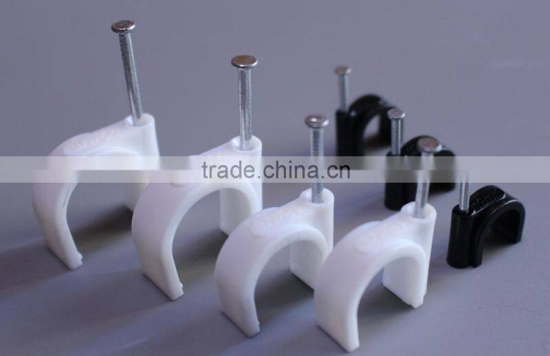 electrical wire plastic wall cable fixing clips