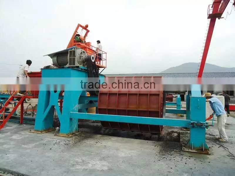 Concrete pipe making machine for building construction
