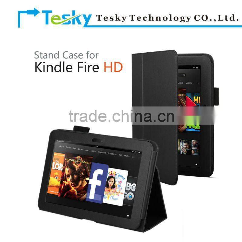 colorful kindle fire HD 7 ereader stand leather case cover