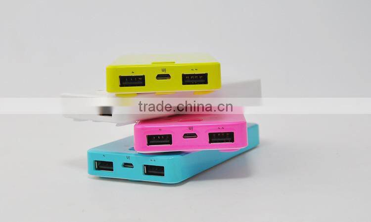 AK-01China factory supply 4000mah sucker power bank Chuck mobile power polymer ultra external battery backup