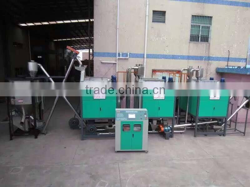 High-voltage electrostatic separator for ABS/PS/PP mixed waste plastic