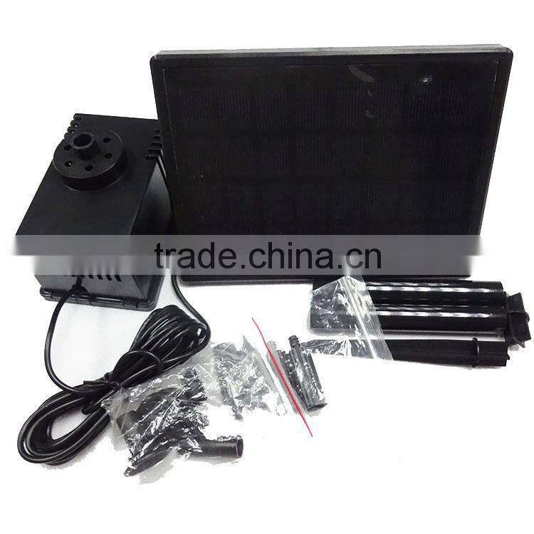 Garden Solar Fountain / Solar Charge Pump / High Flow Rate Centrifugal Water Pump