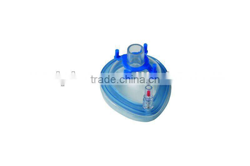 Factory outlets high-quality PVC transparent anesthesia mask