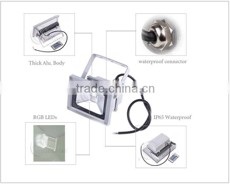 10w 20w 30w 50w color changing Landscape Outdoor led Lamp Garden IR Remote , green Remote Control outdoor plant illumination led